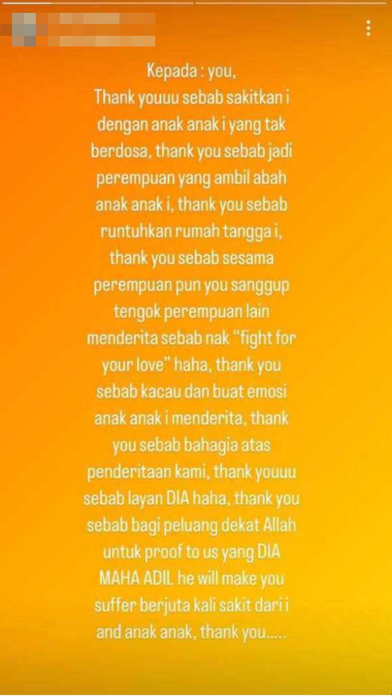 isteri pelakon lelaki dedah kecurangan suami, “beware girls, jangan jadi isteri macam i,”