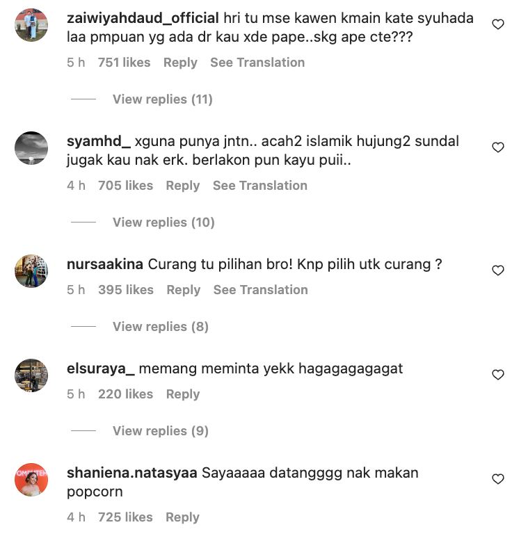 hafidz roshdi tenang hadapi kecaman isu curang, “tengah komen kat bawah ke tu?”