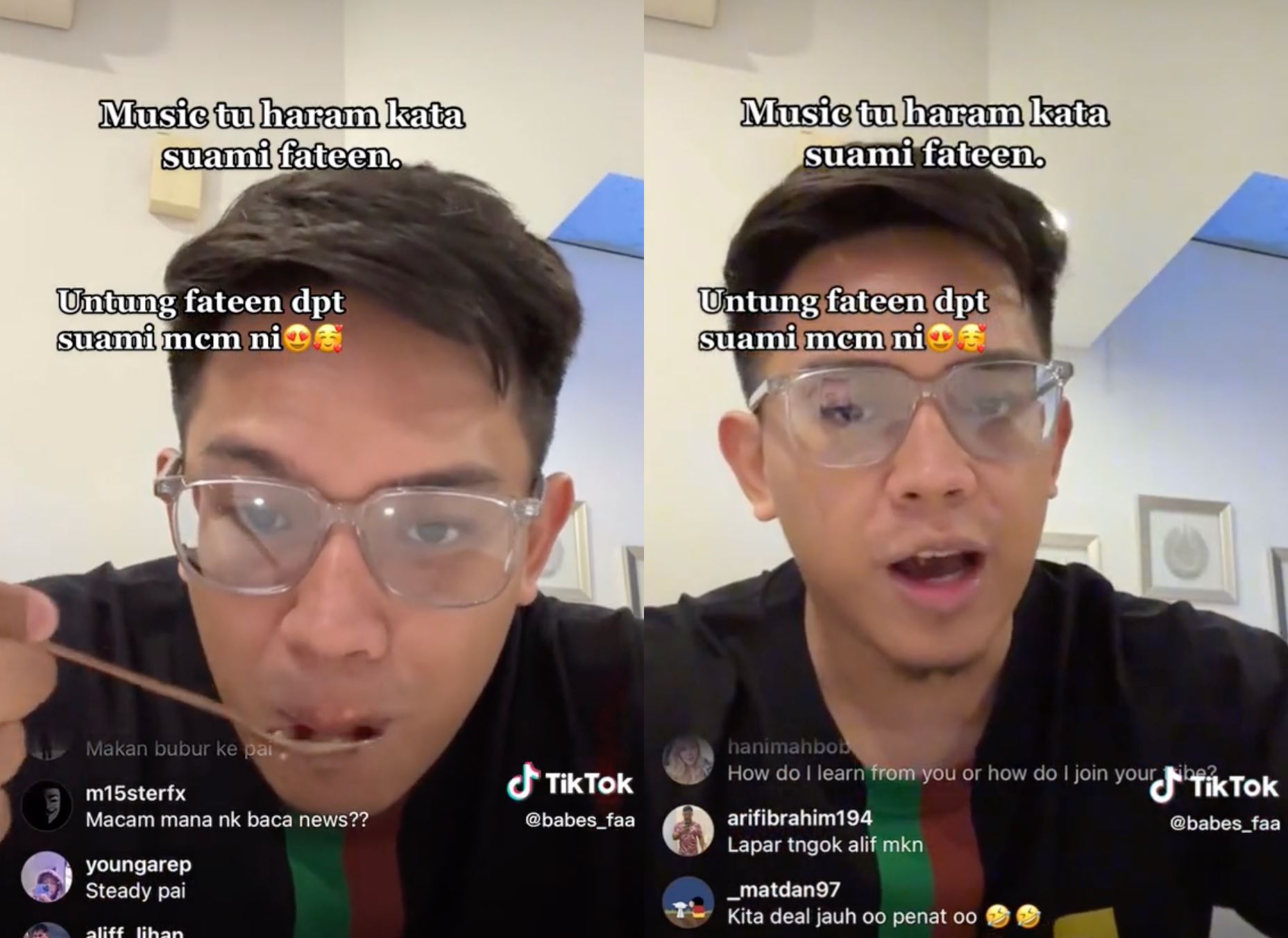 suami fatin afeefa tak suka pergi konsert, katanya muzik ini haram