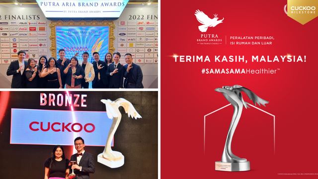 cuckoo menang awards