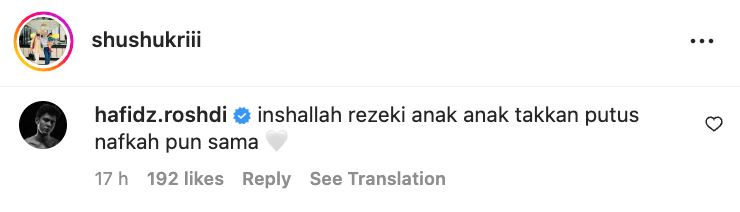 hafidz roshdi komen lagi foto bekas isteri hingga undang kecaman, “tak follow pun?”