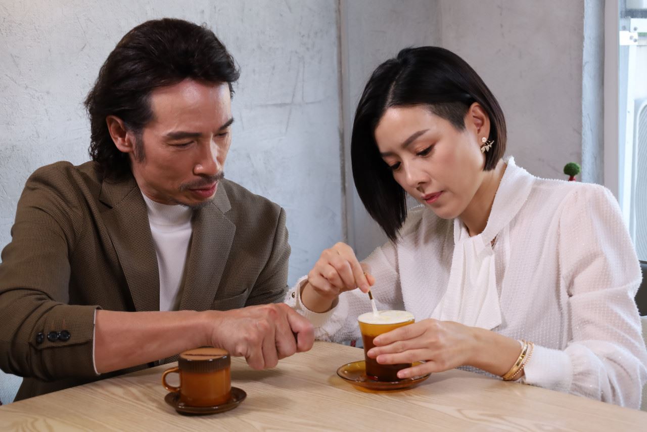 ☕️陈豪、陈茵媺公开相识经过❗️相爱十年因为咖啡结缘❤️