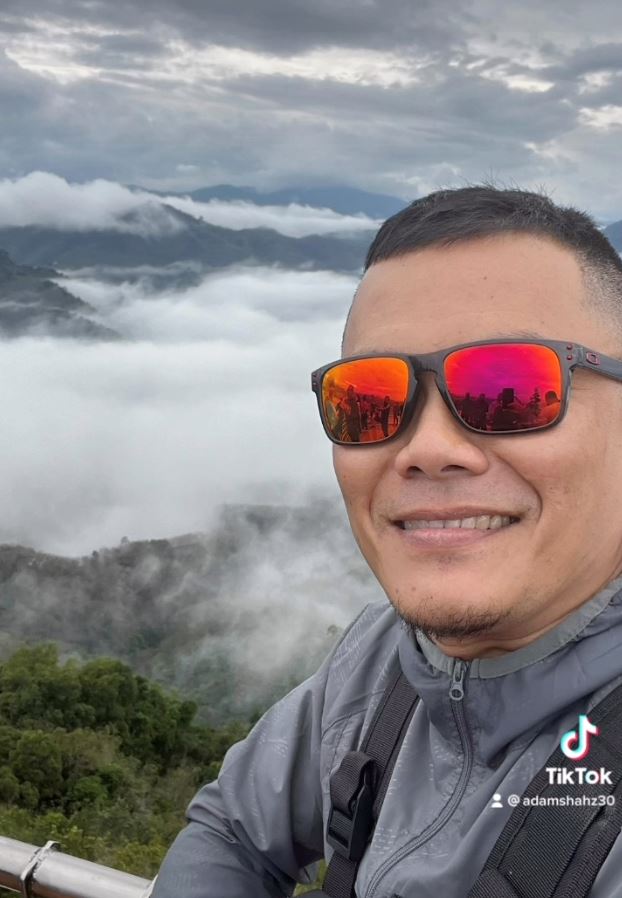 “alhamdulillah, jangan lupa 26 januari naik mahkamah,” ucap adam shaz pada bekas isteri