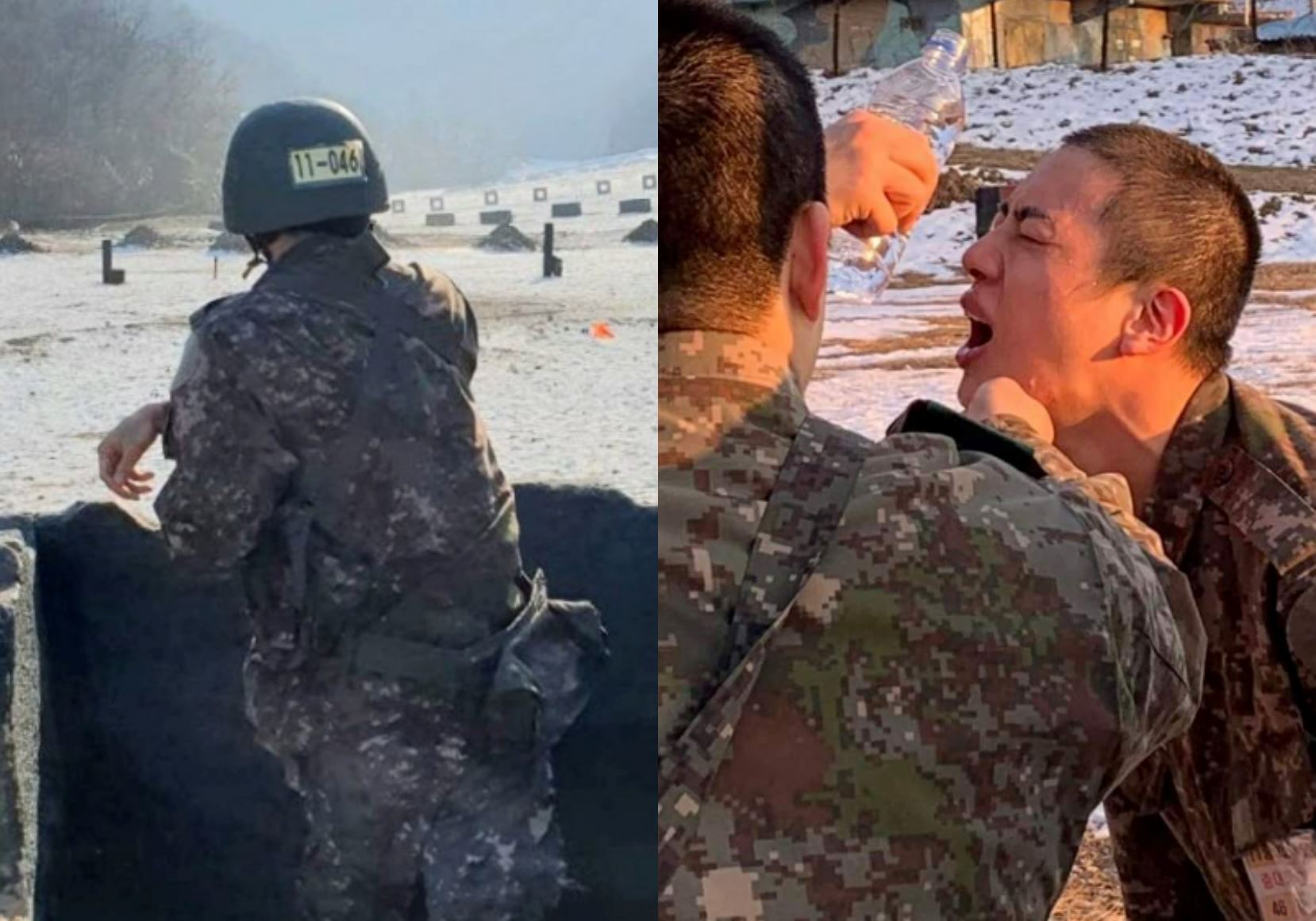 photos released by yeoncheon military training center reveals bts’ jin has become head of his unit!