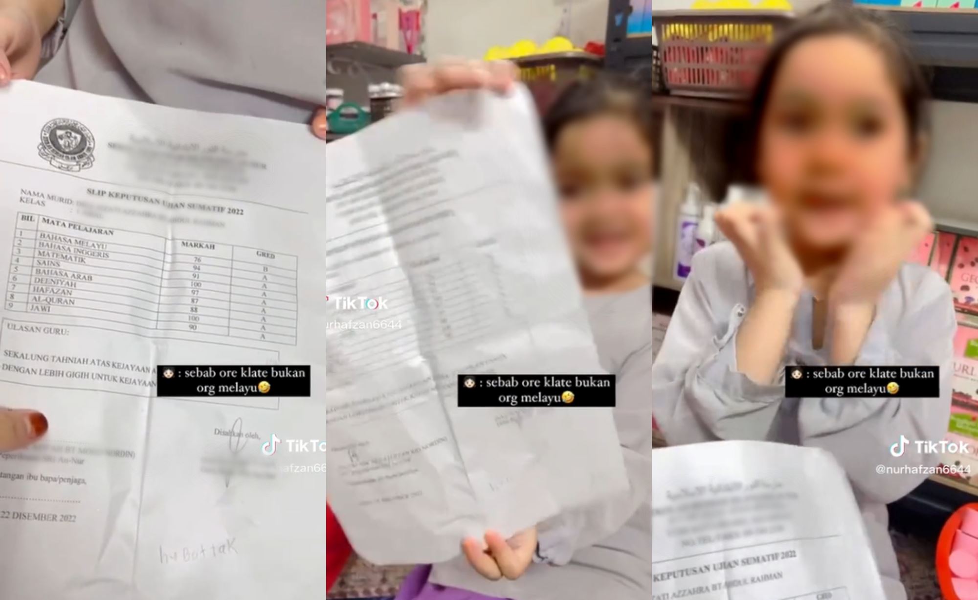 “why b for bahasa melayu?” netizens amused by this little girl’s hilarious answer!