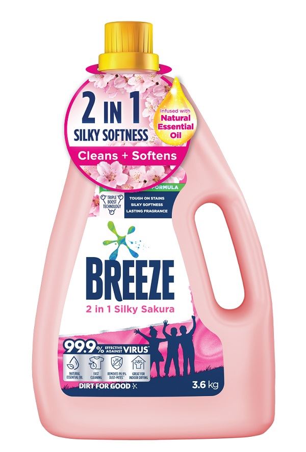 Breeze Sakura洗涤剂