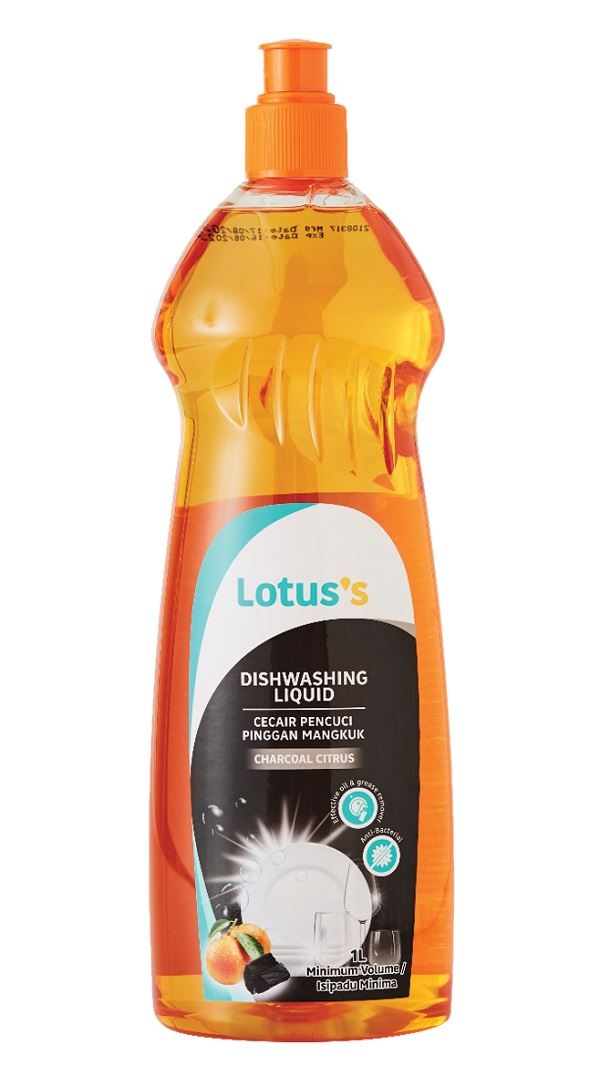 Lotus’s Dishwashing Liquid Charcoal洗碗剂