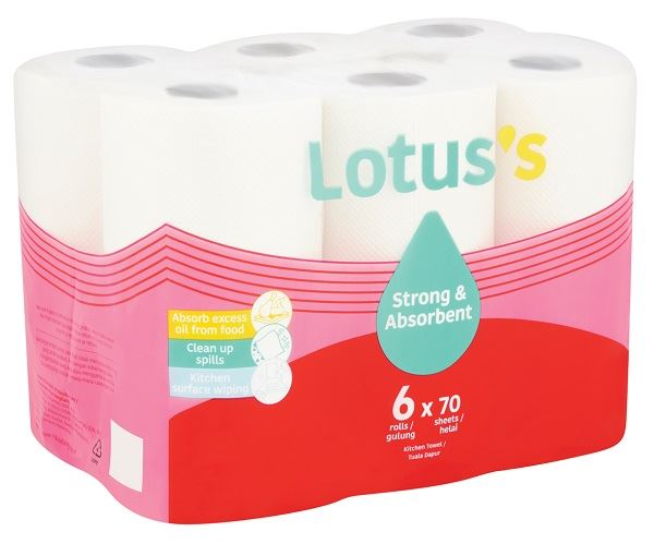 Lotus’s 厨房纸巾