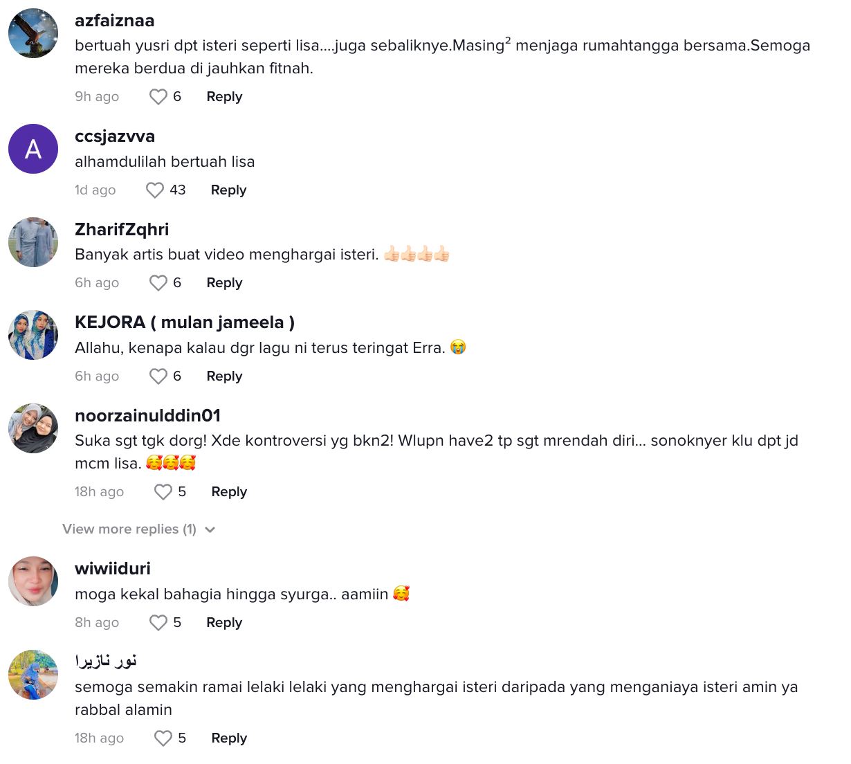 “maka jangan pandang lain selain milikmu,” video yusry raih pujian ramai