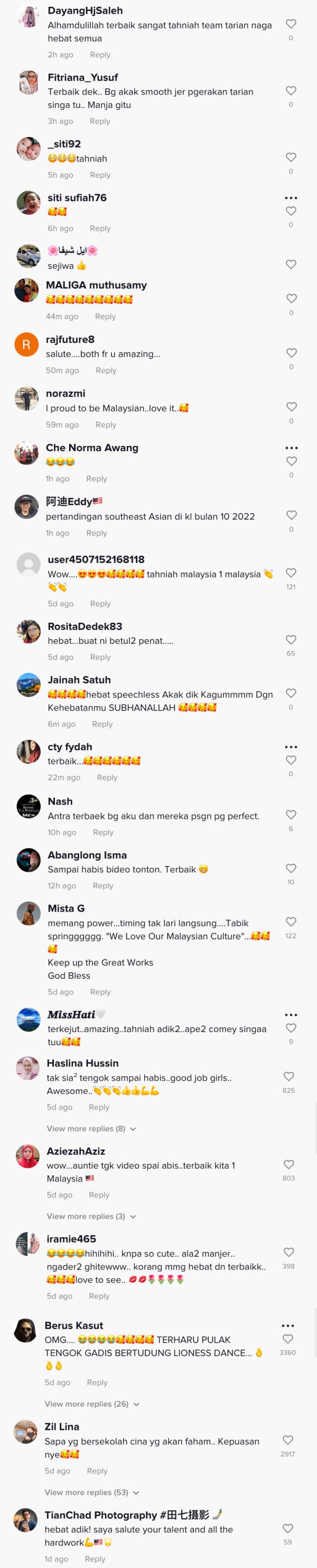 gadis bertudung buat tarian singa raih pujian ramai warganet, “terharu tengok..”