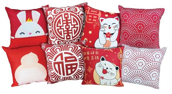 Lotus’s新年精美软垫