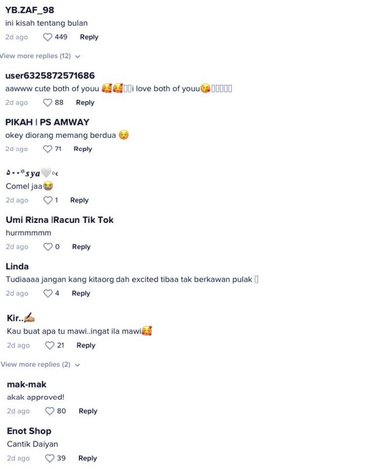 nampak mesra dalam video, peminat restu jika aedy ashraf dan daiyan trisha bercinta 