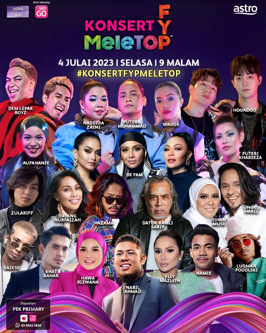 get ready, konsert fyp meletop bakal temui peminat esok, 4 julai