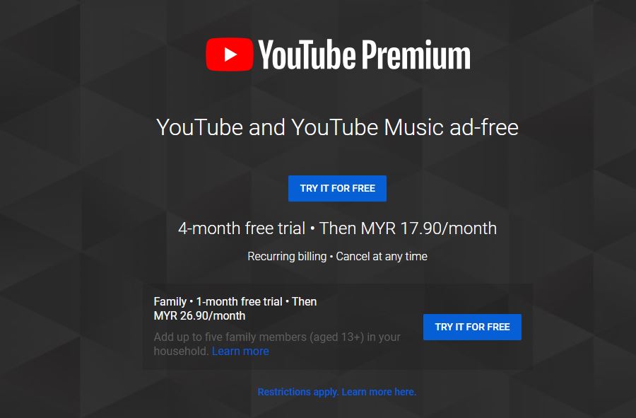 youtube bakal sekat video pada pengguna guna ‘ad blocker’