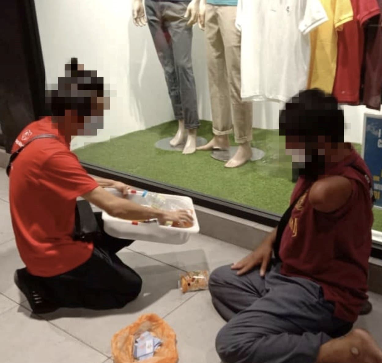 how inspiring! malaysian man returns to volunteer at soup kitchen that lifted him up