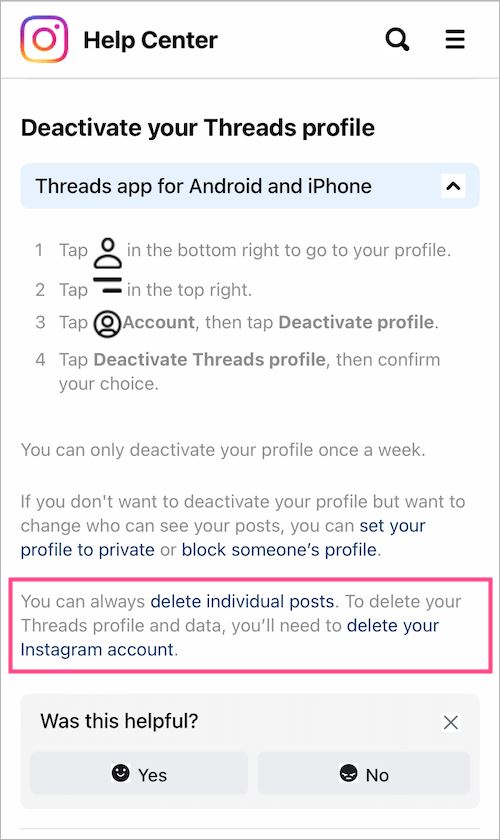 注销threads不会影响instagram！ceo亲授小撇步！