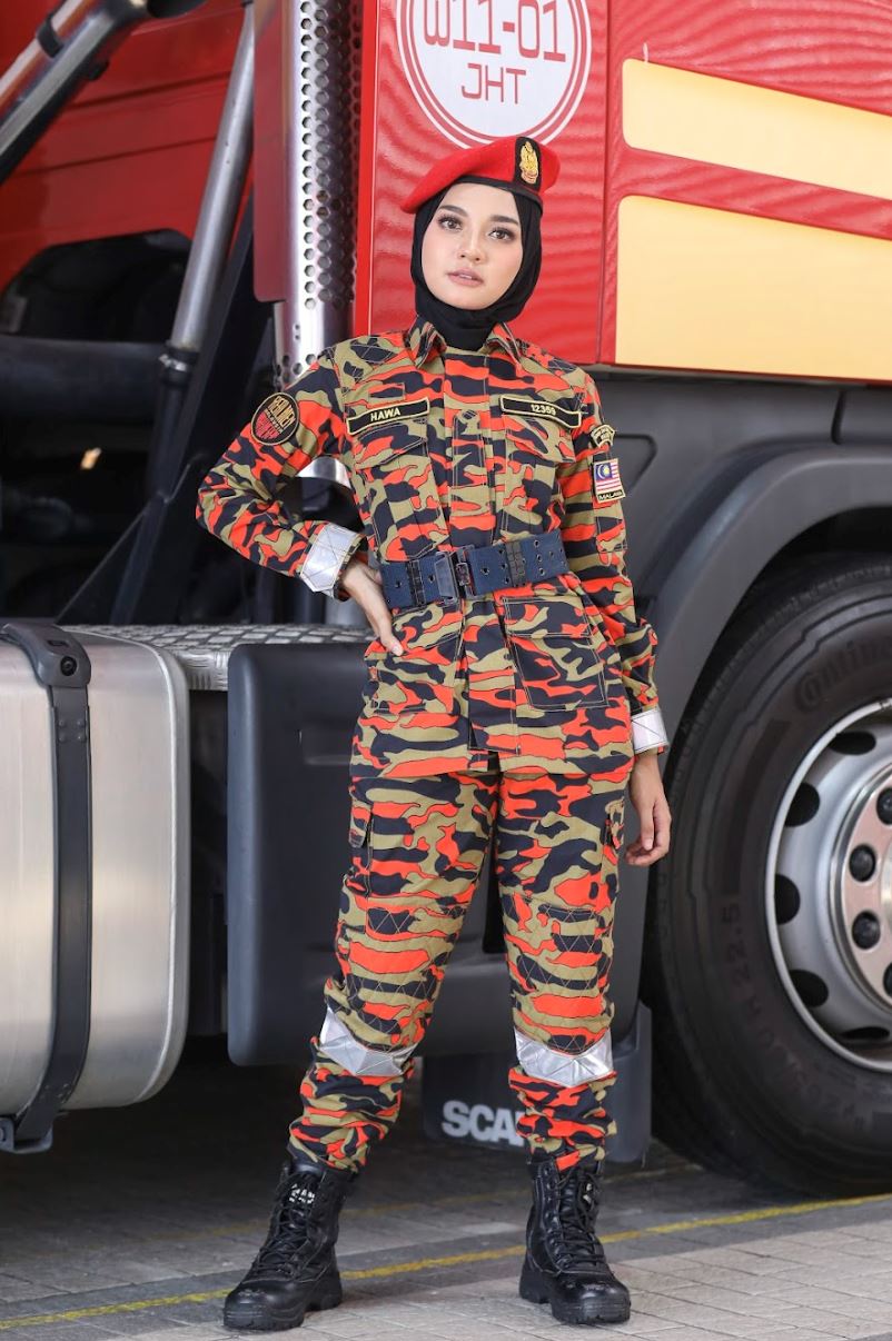 demi tuntutan kerja, hawa rizwana tak kisah badan calar-balar