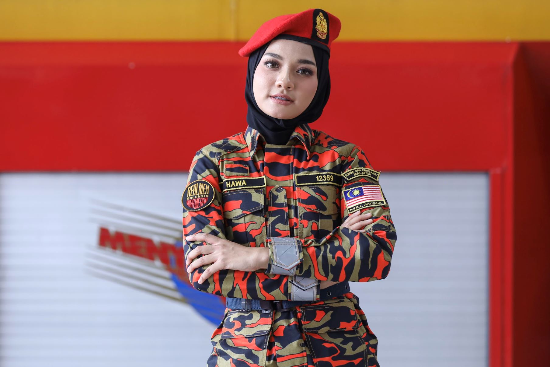 demi tuntutan kerja, hawa rizwana tak kisah badan calar-balar