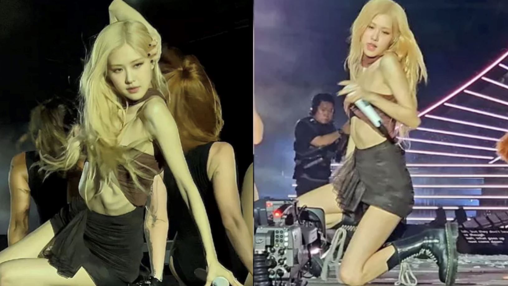 rosé真实身材曝光！瘦到“肋骨突出”超惊人！