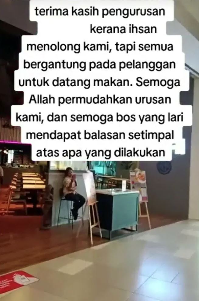 restaurant staffs in kl offer discounts on their food after boss allegedly ran away