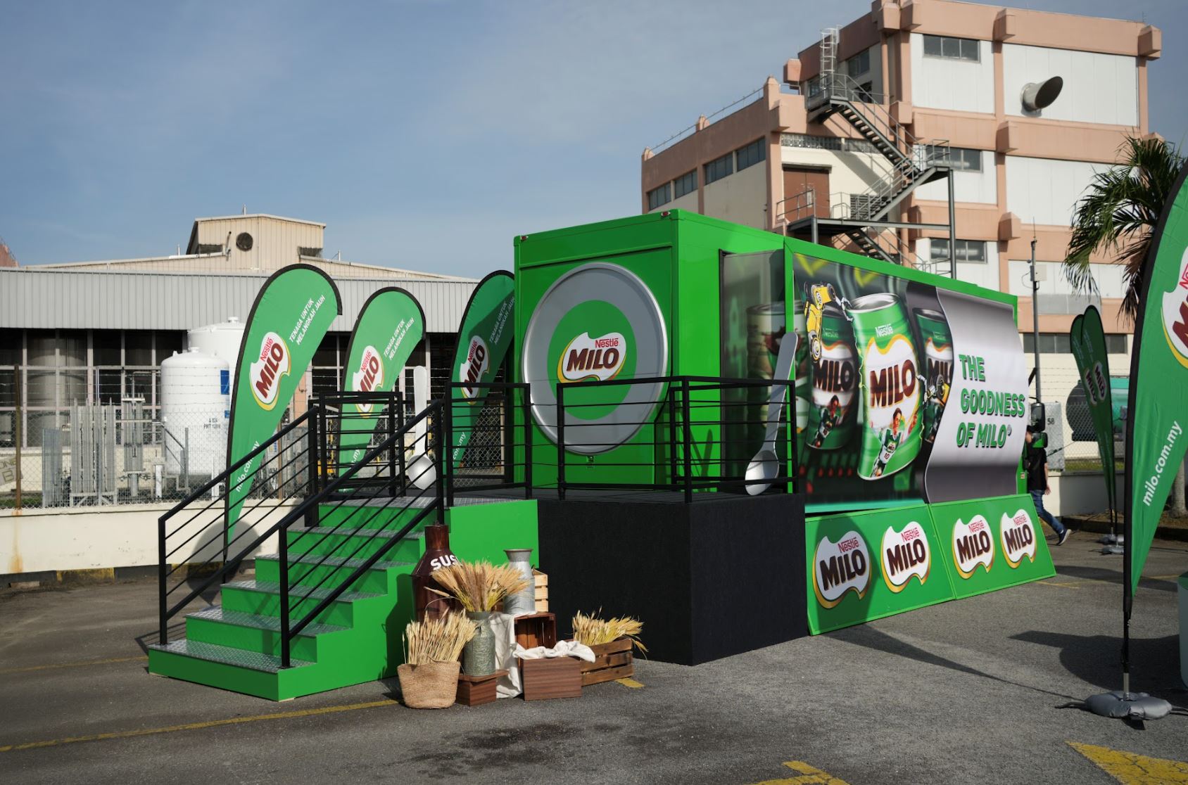 trak imersif 360° milo® goodness pertama di dunia dedah ‘rahsia’ cara milo® dihasilkan