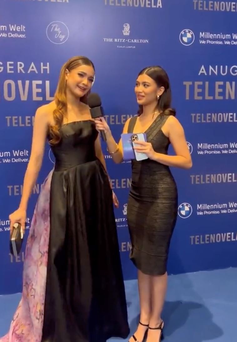 penampilan undang kecaman, alya iman tutup komen video hadir anugerah bersama jejaka misteri