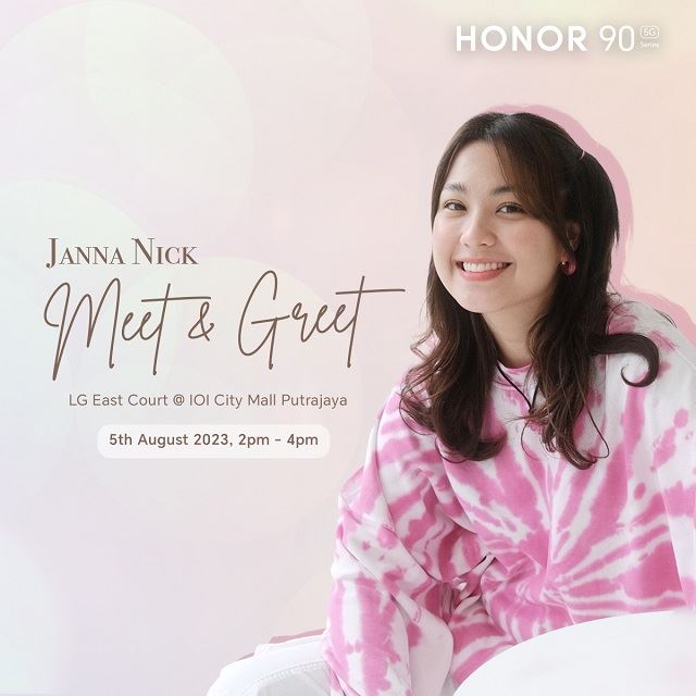 janna nick honor 90 ioi city mall