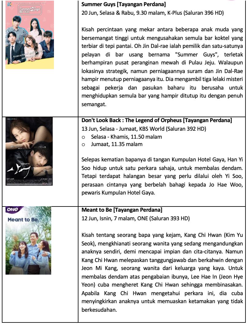 penuh hiburan! ini senarai k-drama dan k-filem di astro bulan jun 2023
