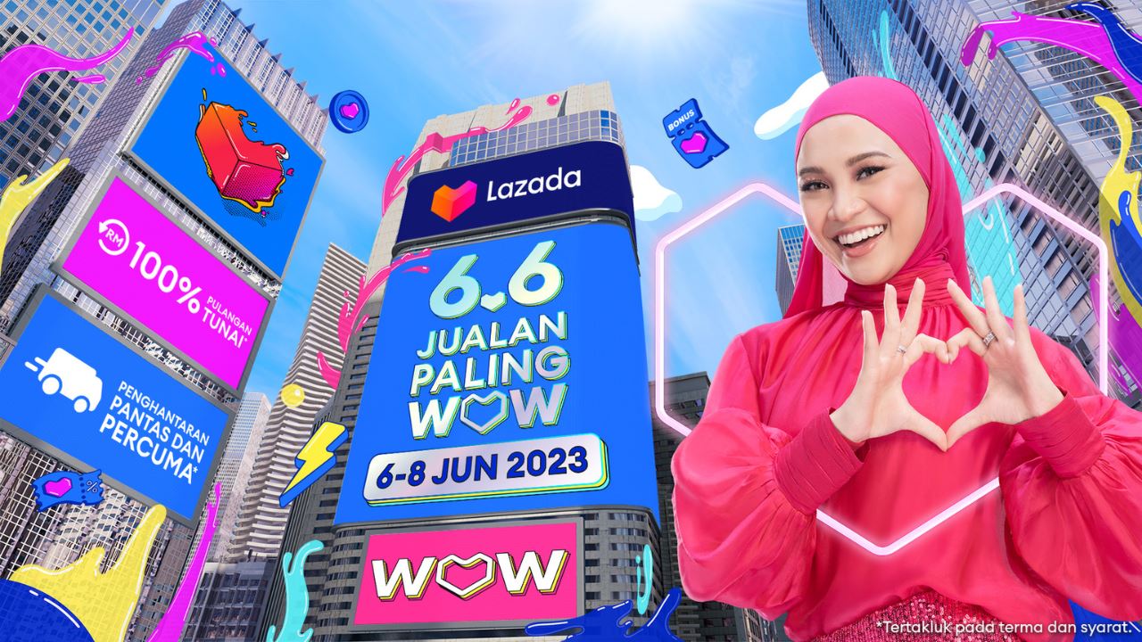 Jualan Lazada 6.6 Super Wow Sale