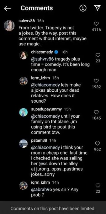 jocelyn chia“辱马”懒人包！遭讨伐反讽刺网民！