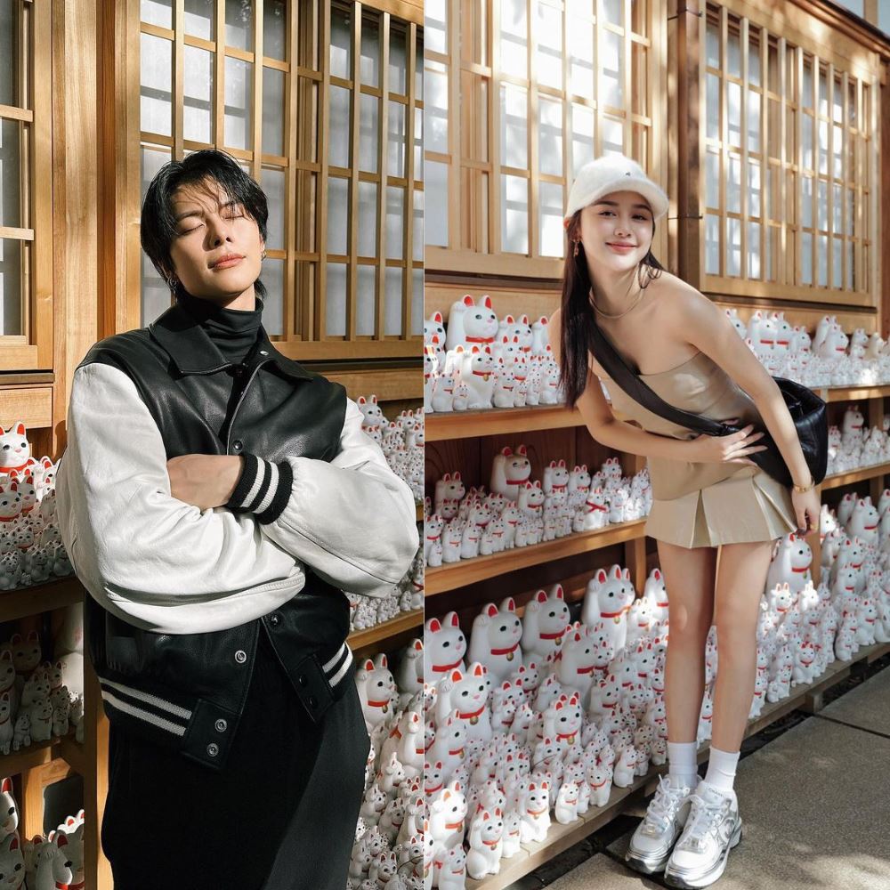 ms kuan被爆热恋中！与新加坡男星共游东京！