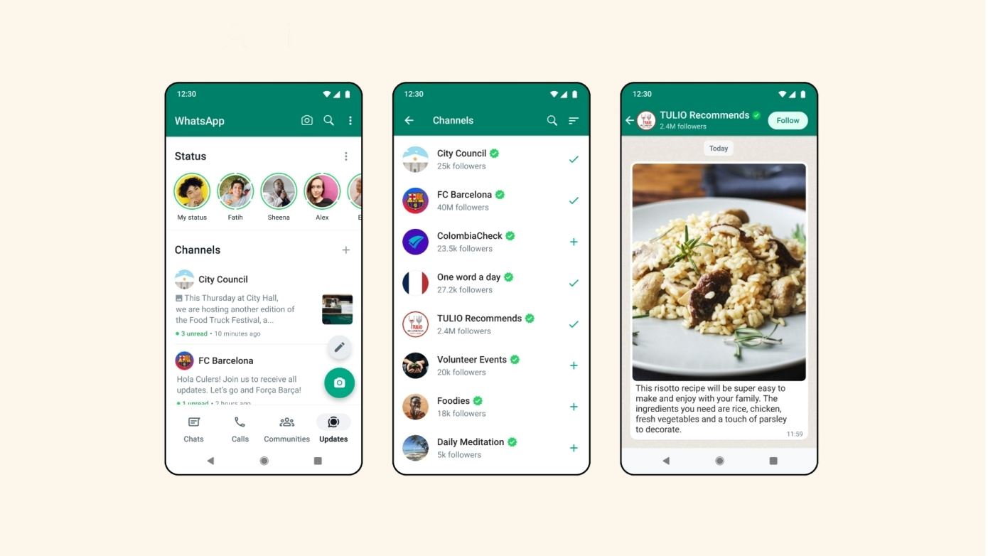 whatsapp推出「channel」功能！集中实体频道！