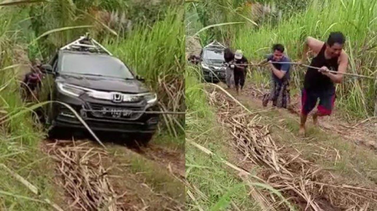kereta google maps sesat masuk ladang tebu lepas ia guna google maps