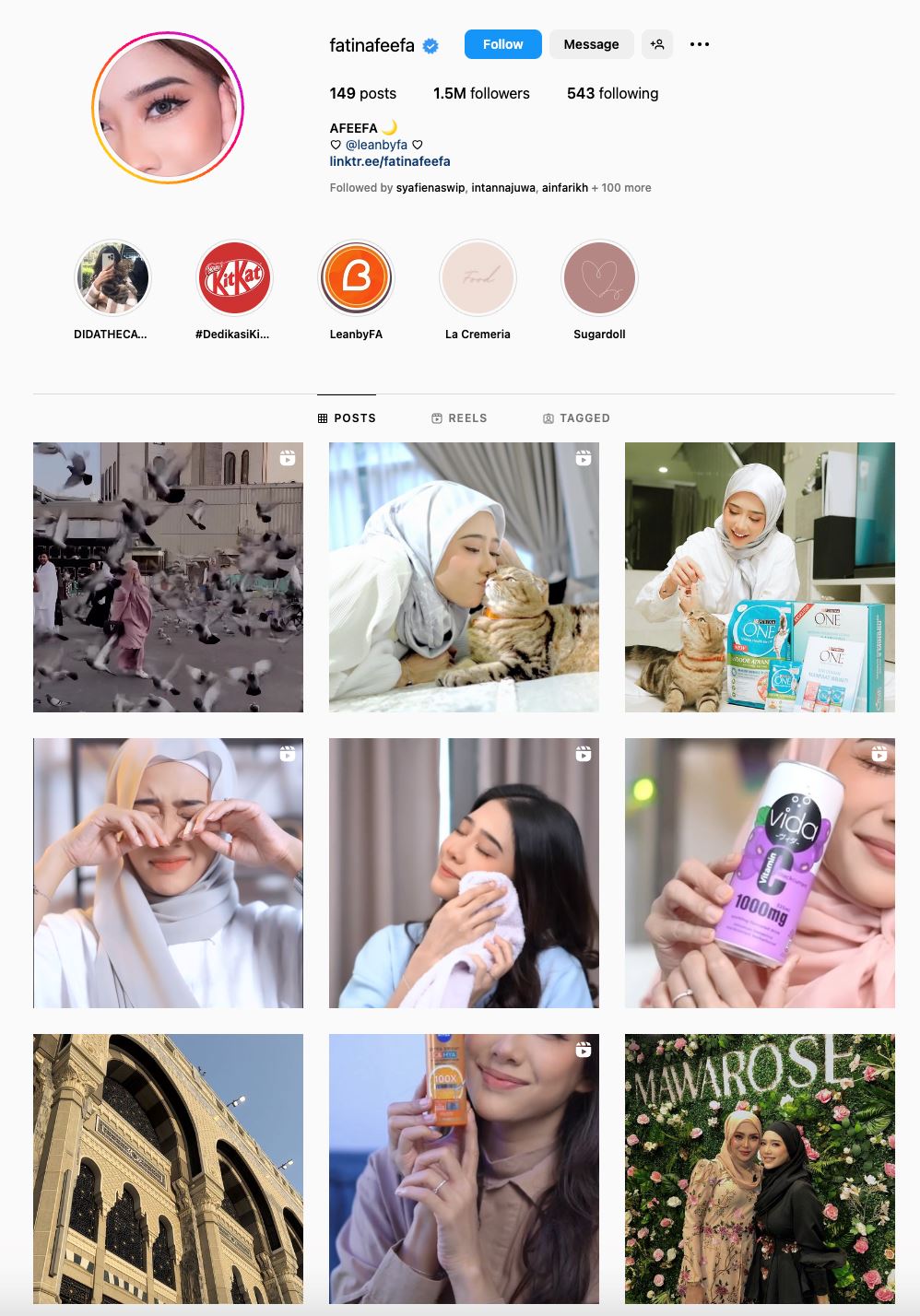 isu perli ‘supercar’, fatin afeefa dan opai padam gambar masing-masing di ig?