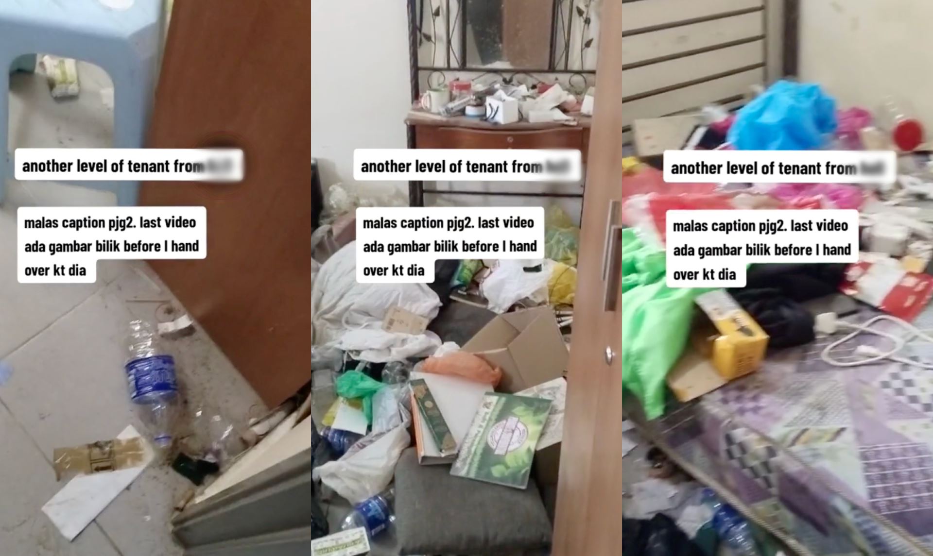 m’sian shares horrifically dirty condition of her jb rental room left by irresponsible tenant!