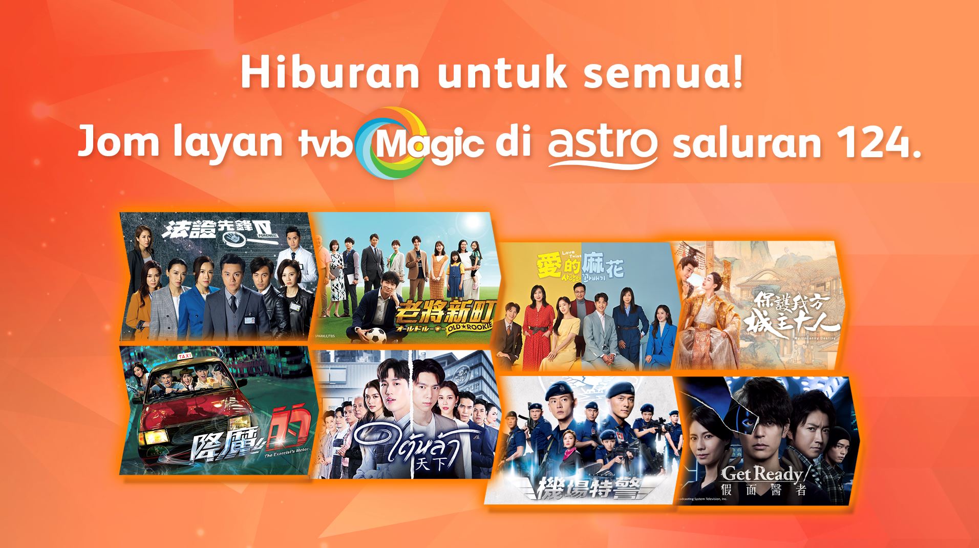 lebih kandungan asia untuk penonton malaysia, saluran baharu tvb magic kini di astro