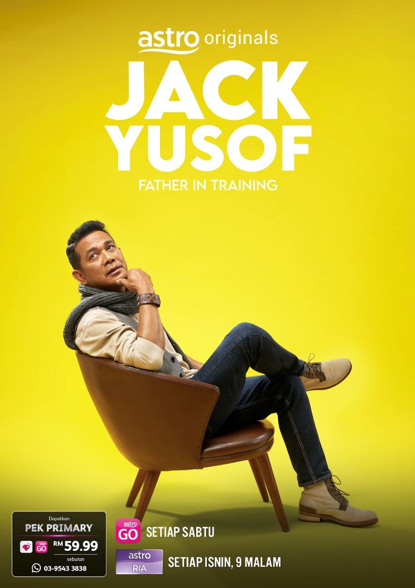 rosyam nor buat ‘comeback’, tampil dengan siri komedi terbaru berjudul jack yusof