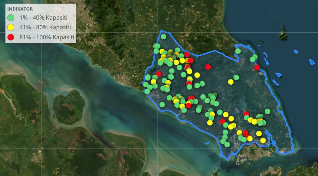 hujan berterusan sejak isnin, mangsa banjir di enam negeri terus meningkat!