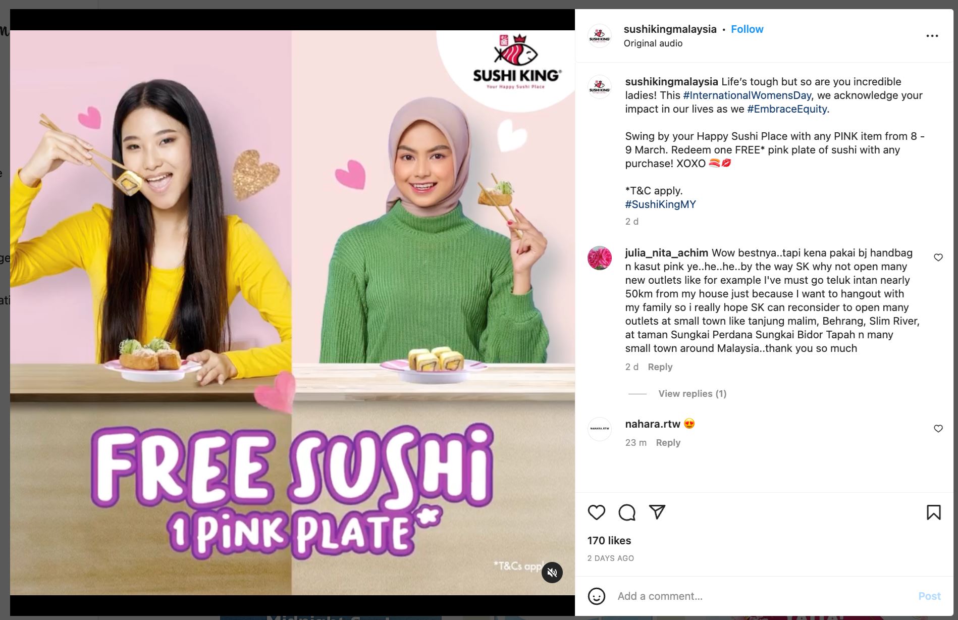 11 promosi menarik sempena raikan hari wanita sedunia, 8 mac 2023!