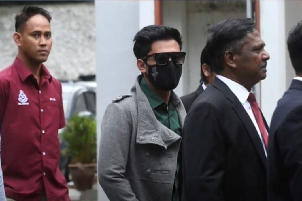 hafidz roshdi mengaku tidak bersalah tumbuk isteri