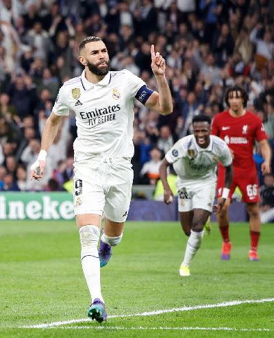 real madrid ke suku akhir liga juara-juara!