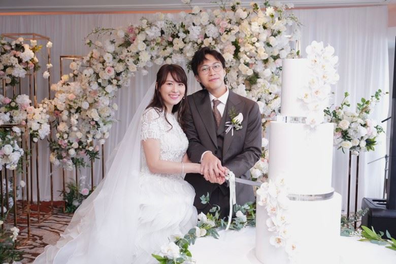💍吴业坤、爱子补办婚宴❗️陈山聪、陈敏之、胡鸿钧等都到场道贺❤️