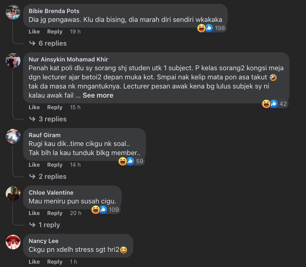 satu-satunya murid dalam kelas, pelajar ini pikul tugas ketua dan penolong sekaligus