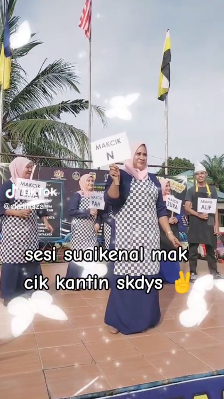 sekolah di perak ini dipuji buat sesi suai kenal makcik kantin