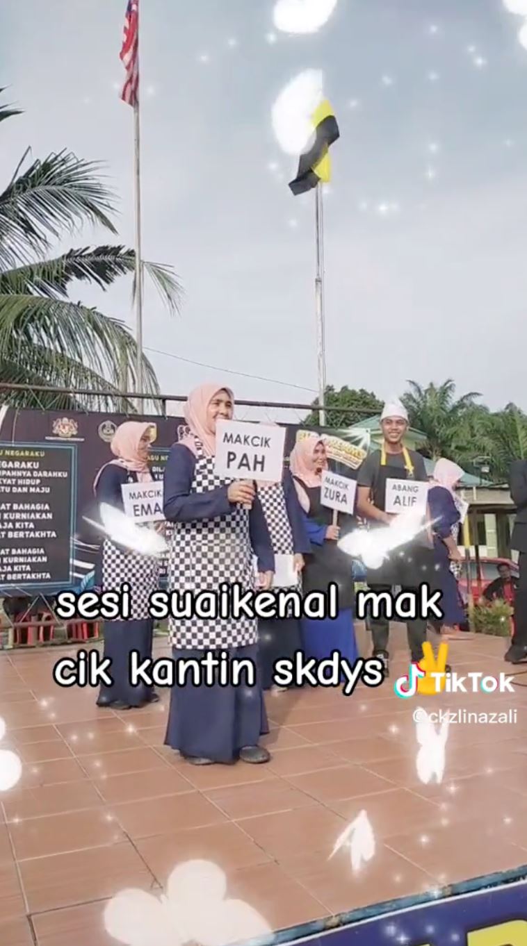 sekolah di perak ini dipuji buat sesi suai kenal makcik kantin