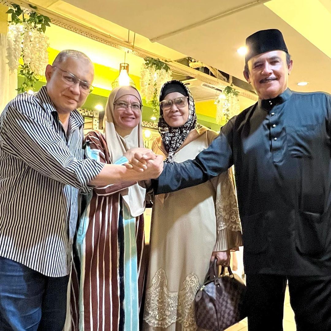 ahli keluarga sambut hari lahir anak perempuan puteri sarah, “mana syamsul?” - netizen