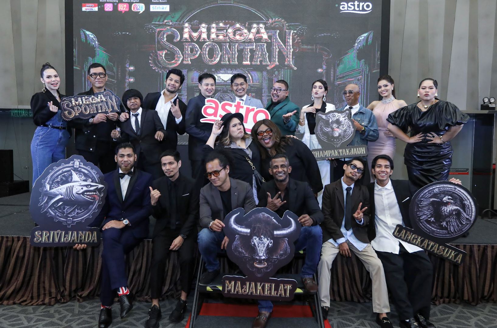 mega spontan, game show lawak spontan terbaharu berskala besar di astro mulai 19 mei ini