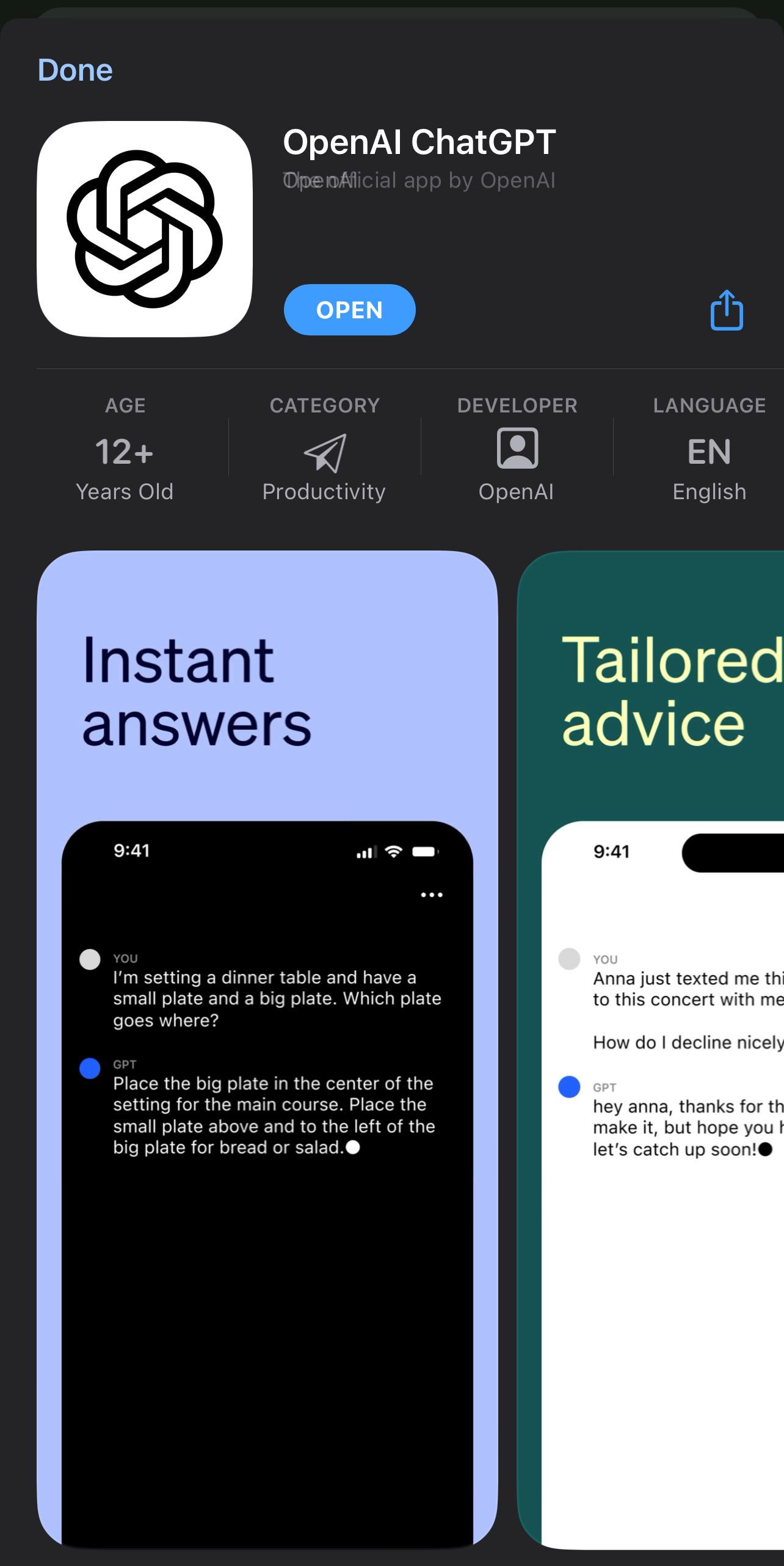 chatgpt 官方app开放下载！完全免费使用！