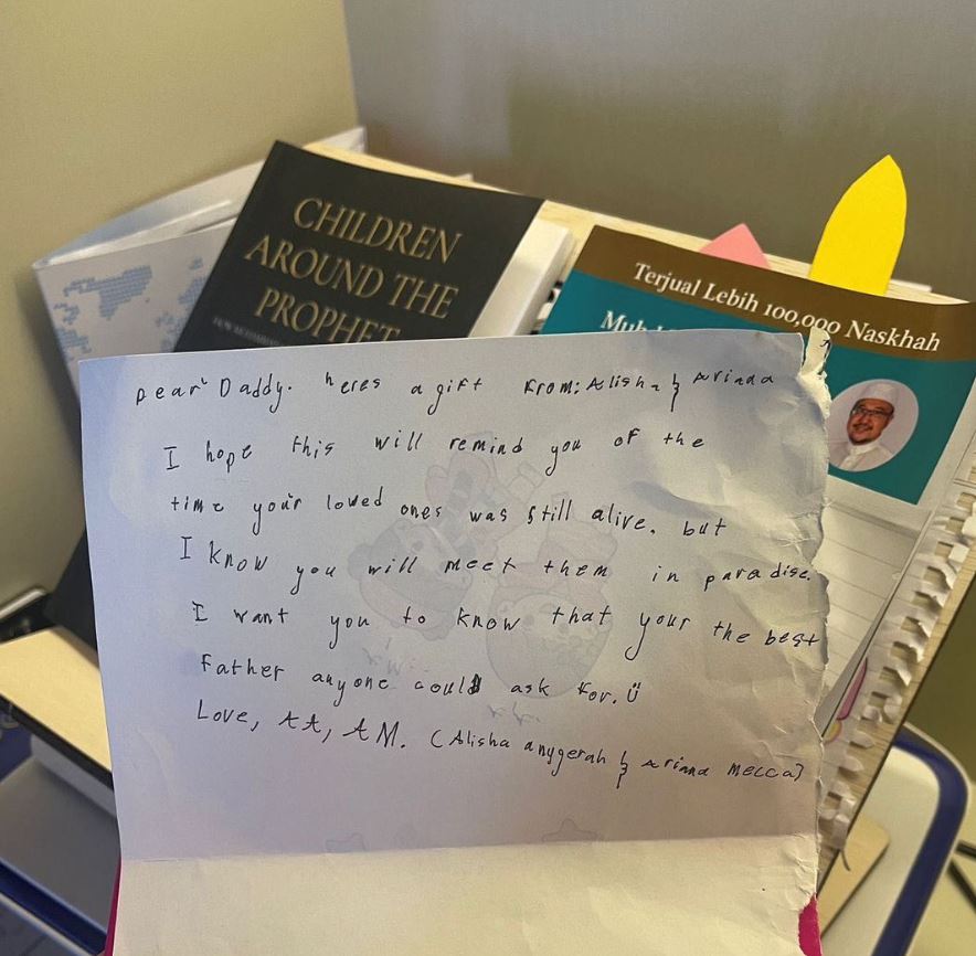 “ini barang boleh buat nangis 4 lautan bro,” alif satar sebak terima surat dari anak