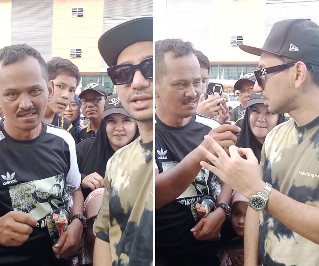 netizen terhibur zizan razak kena interview dengan jacky rizal, “pening pale mikir..”